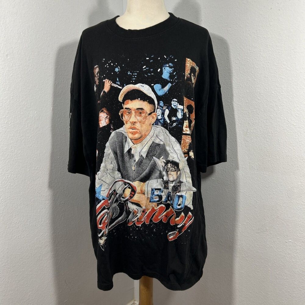 Sergio Calabasas T Shirt Mens XXL Graphic Grunge Bad Bunny Tee‎ Y2K Streetwear